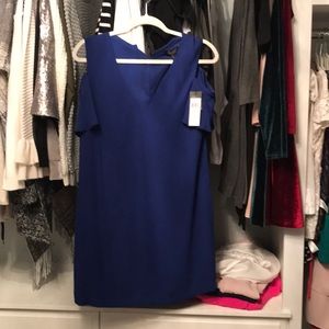 Bcbg cold shoulder dress